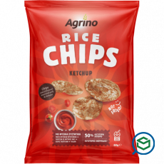 Agrino - Rice Chips Ketchup 60g -...