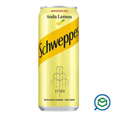 Schweppes - Soda Lemon - 330ml -...